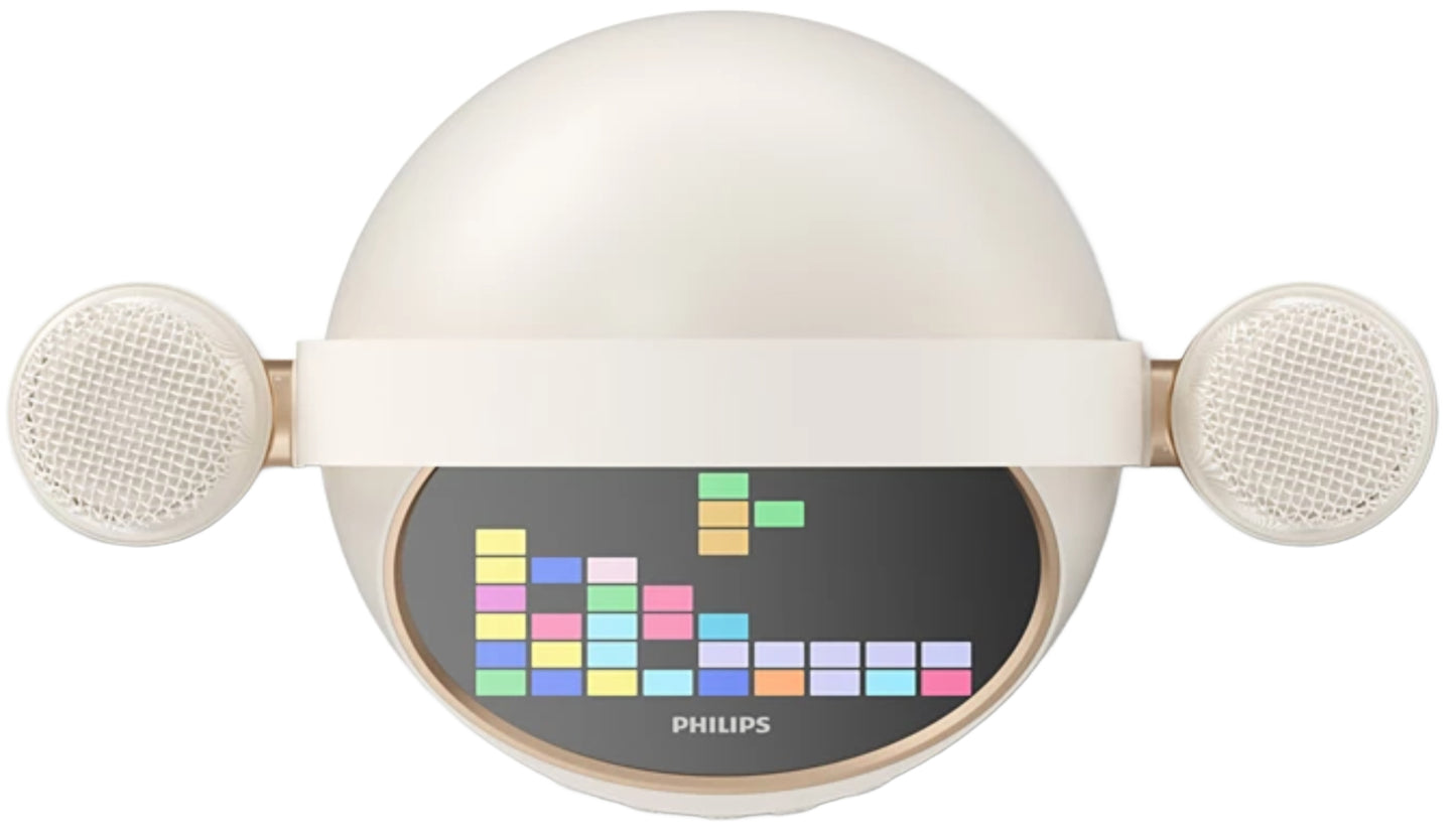 Philips bærbar Bluetooth-høyttaler, 10W, Karaoke, Beige TAS2509WT/00