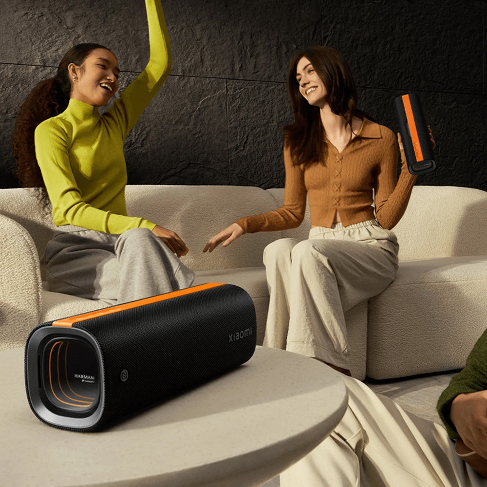 Bærbar Bluetooth-høyttaler Xiaomi Sound Party, 50W, TWS, RGB, Vanntett, Svart QBH4321GL