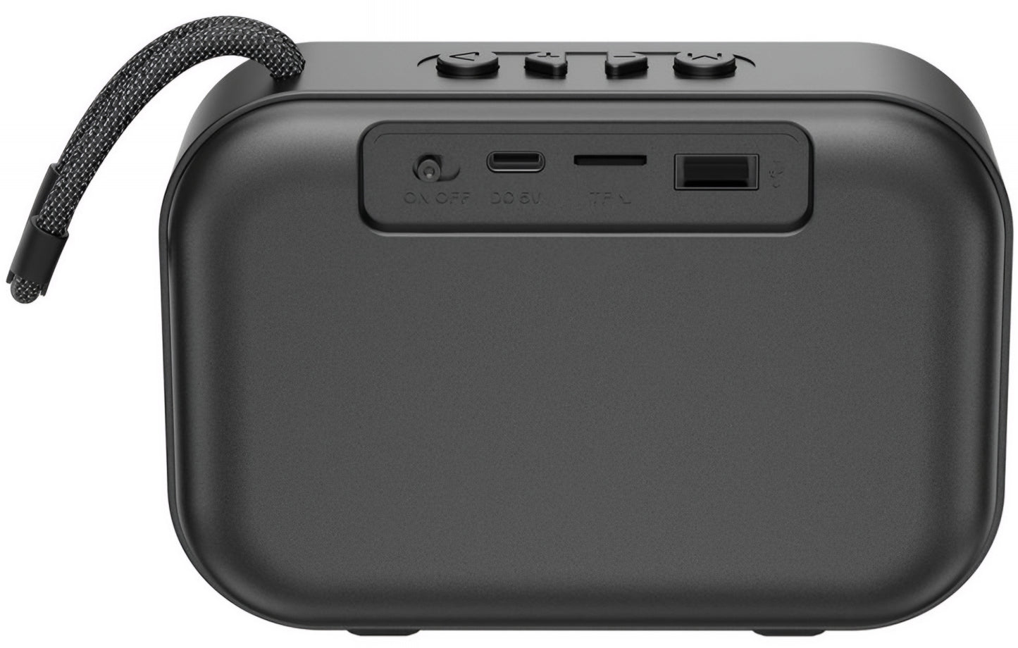Bærbar Bluetooth-høyttaler XO Design F66, 5W, RGB, Svart