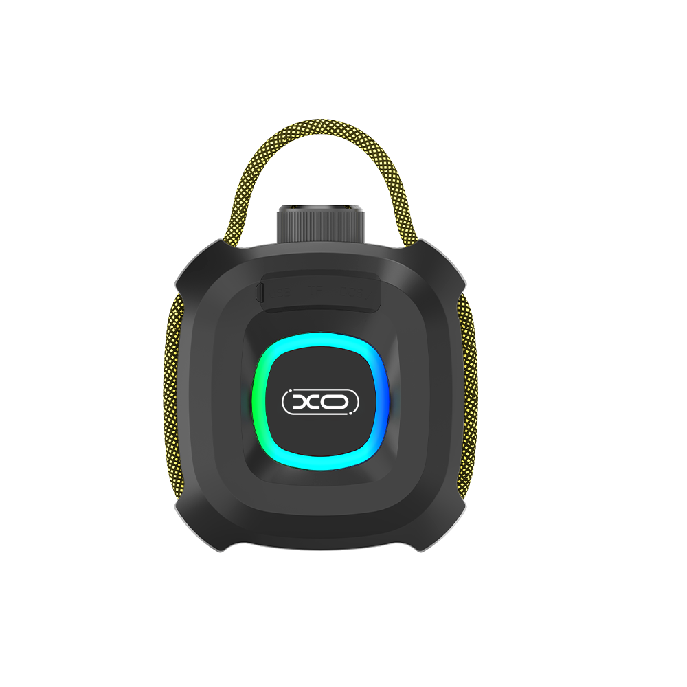 Bærbar Bluetooth-høyttaler XO Design F77, TWS, RGB, Vanntett, Svart