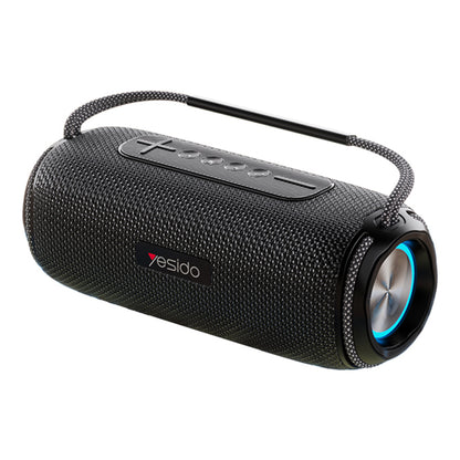 Bærbar Bluetooth-høyttaler Yesido YSW11, 40W, RGB, Vanntett, Svart