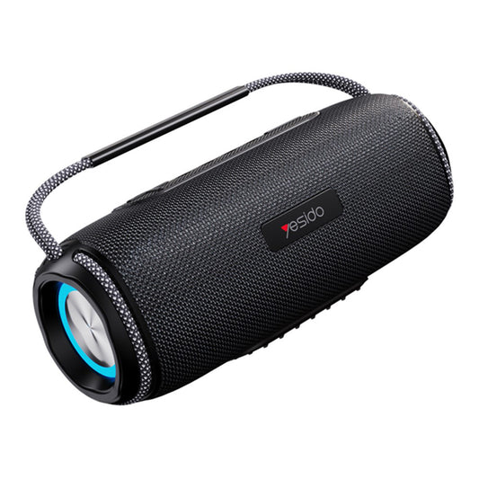 Bærbar Bluetooth-høyttaler Yesido YSW11, 40W, RGB, Vanntett, Svart