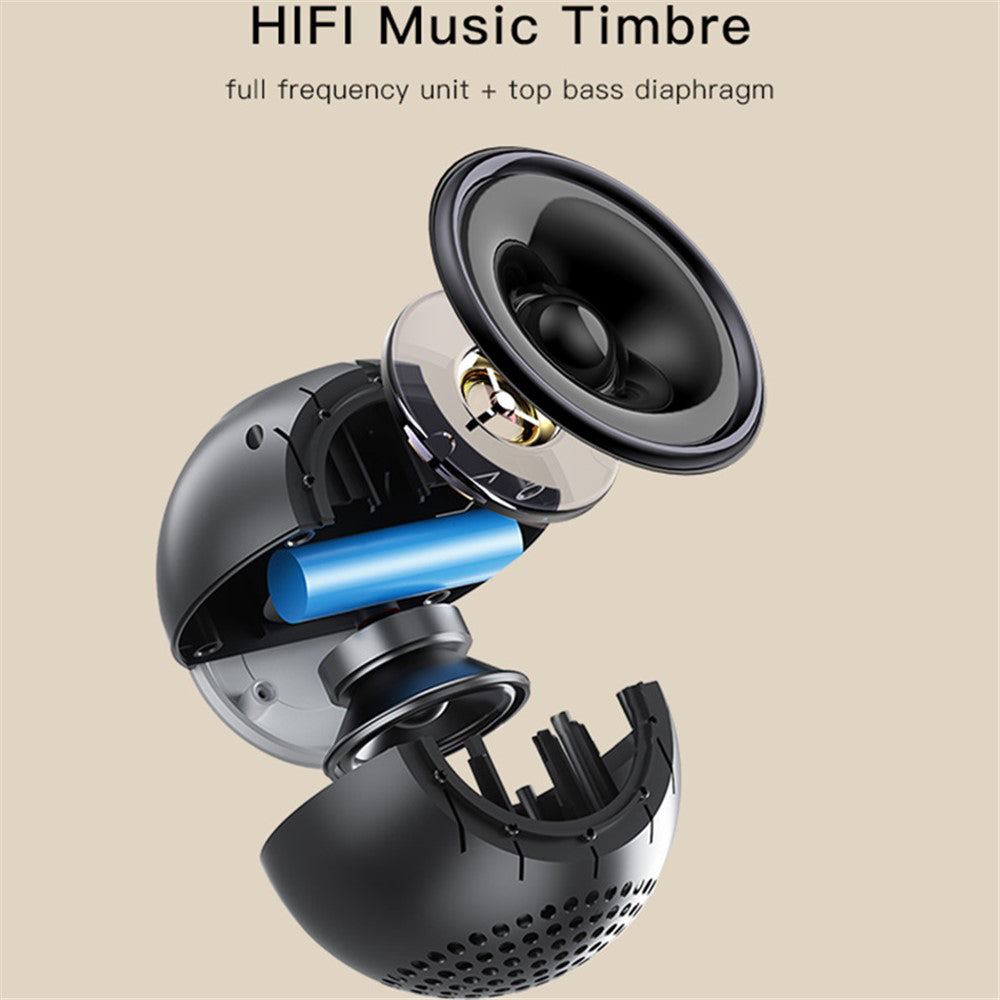 Bærbar Bluetooth-høyttaler Yesido YSW13, 5W, RGB, Blå