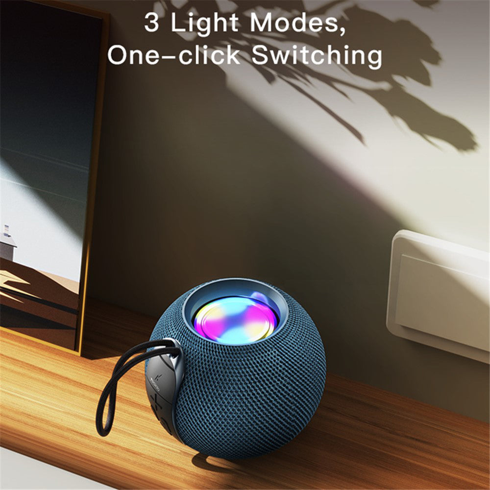 Bærbar Bluetooth-høyttaler Yesido YSW13, 5W, RGB, Blå