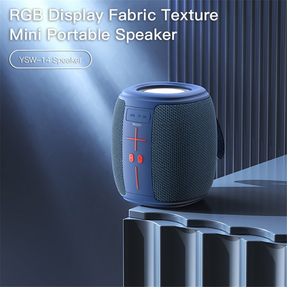 Bærbar Bluetooth-høyttaler Yesido YSW14, 5W, RGB, Blå