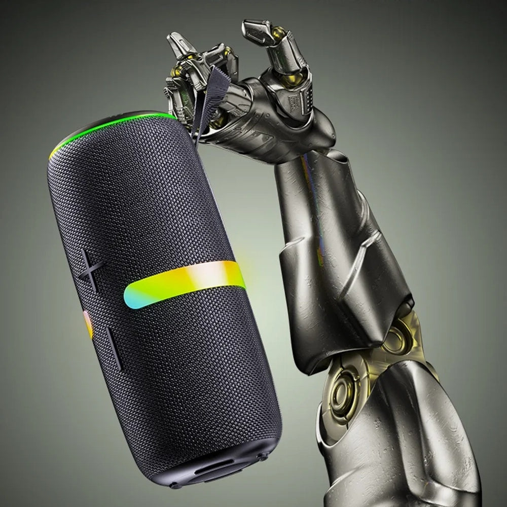 Bærbar Bluetooth-høyttaler Yesido YSW22, 30W, RGB, Vanntett, Svart