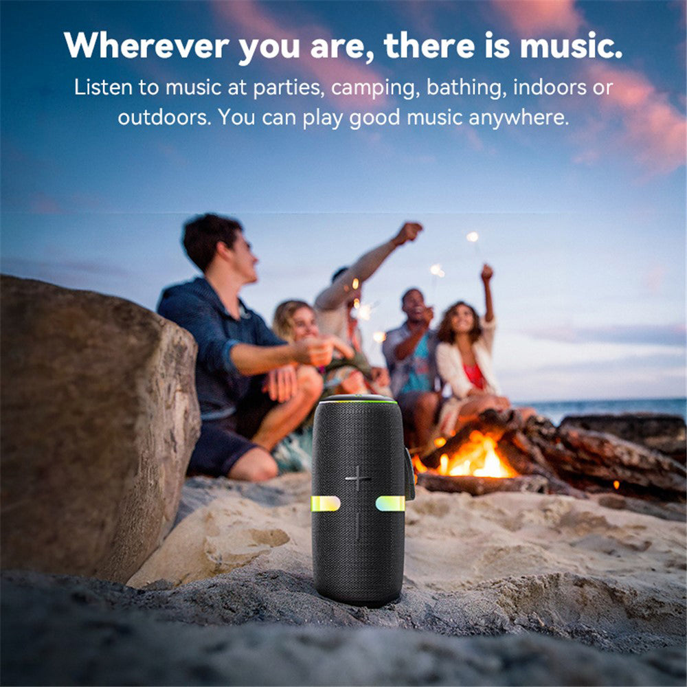 Bærbar Bluetooth-høyttaler Yesido YSW22, 30W, RGB, Vanntett, Svart