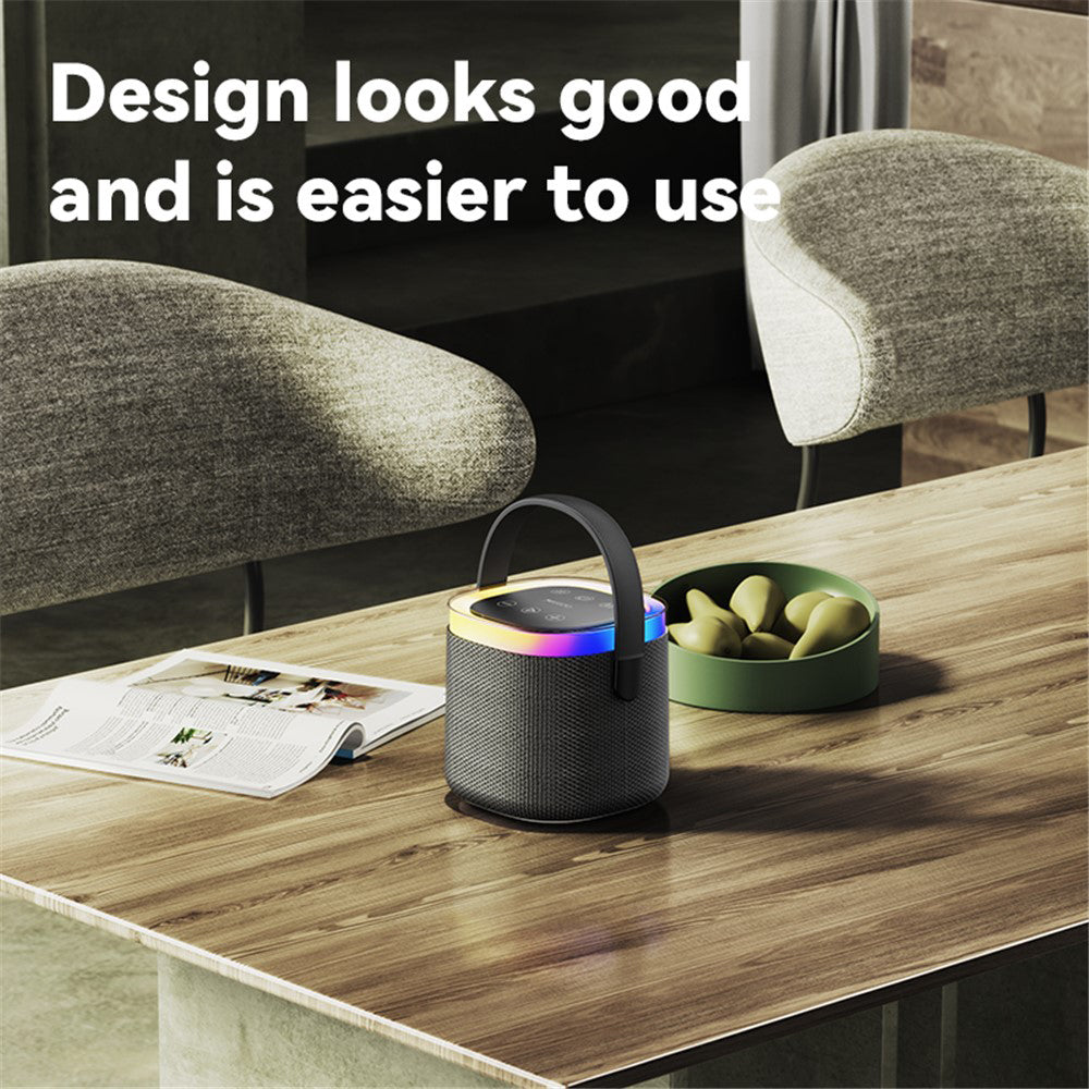 Bærbar Bluetooth-høyttaler Yesido YSW25, 5W, RGB, Svart