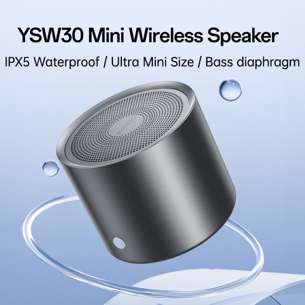 Bluetooth-høyttaler Yesido YSW30, 3W, Vanntett, Svart