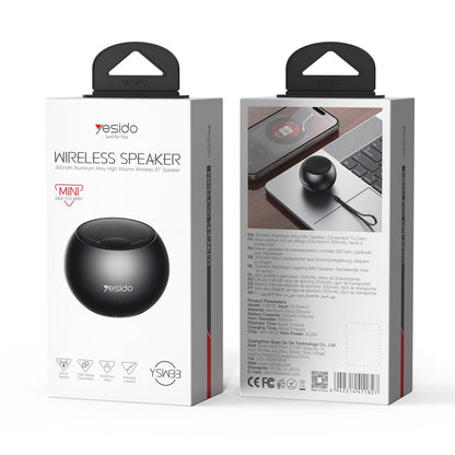 Bluetooth-høyttaler Yesido YSW33, 3W, Svart