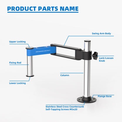Justerbar arm Forward FW-R02 for mikroskop