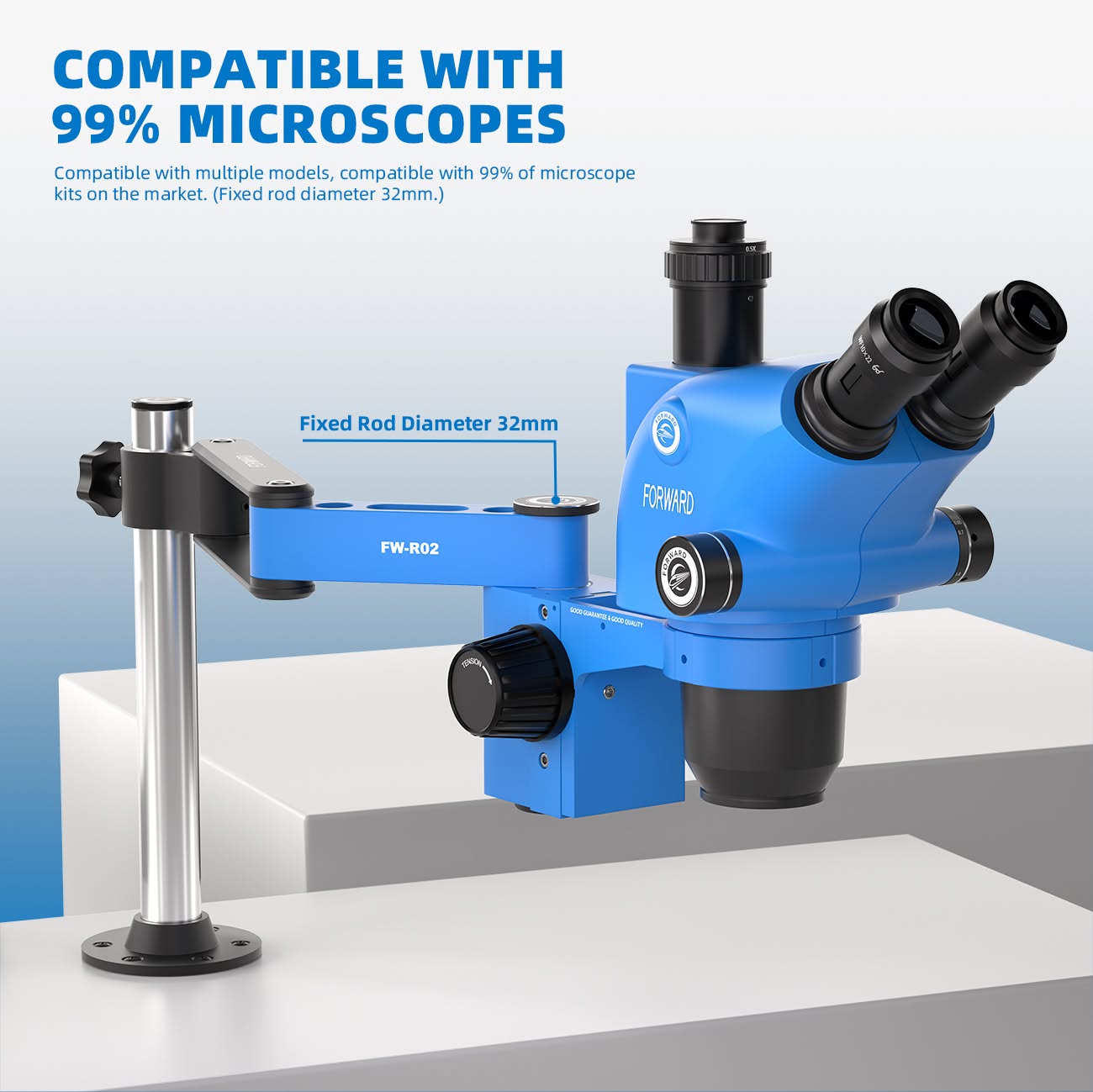 Justerbar arm Forward FW-R02 for mikroskop