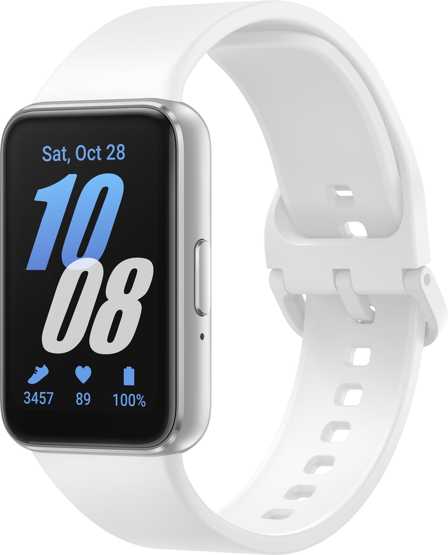 Samsung Galaxy Fit3 fitnessarmbånd, sølv SM-R390NZSAEUE