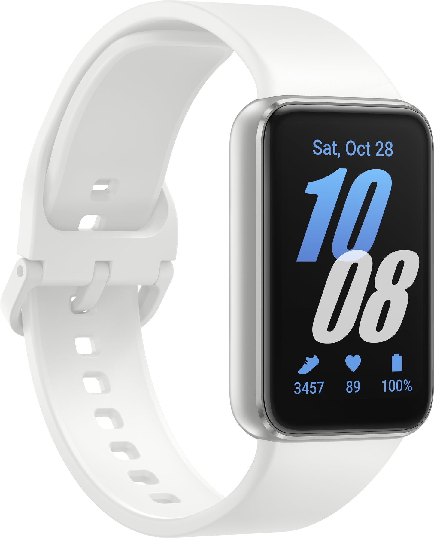 Samsung Galaxy Fit3 fitnessarmbånd, sølv SM-R390NZSAEUE