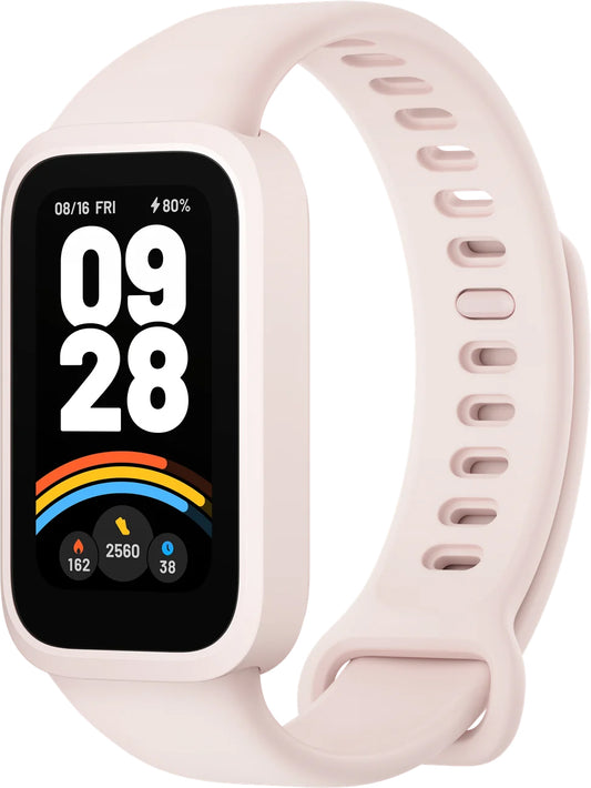 Xiaomi Smart Band 9 Active Fitnessarmbånd, Rosa, Reseglet BHR9917GL