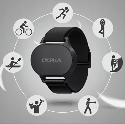Pulsmålerarmbånd Cycplus H1, svart