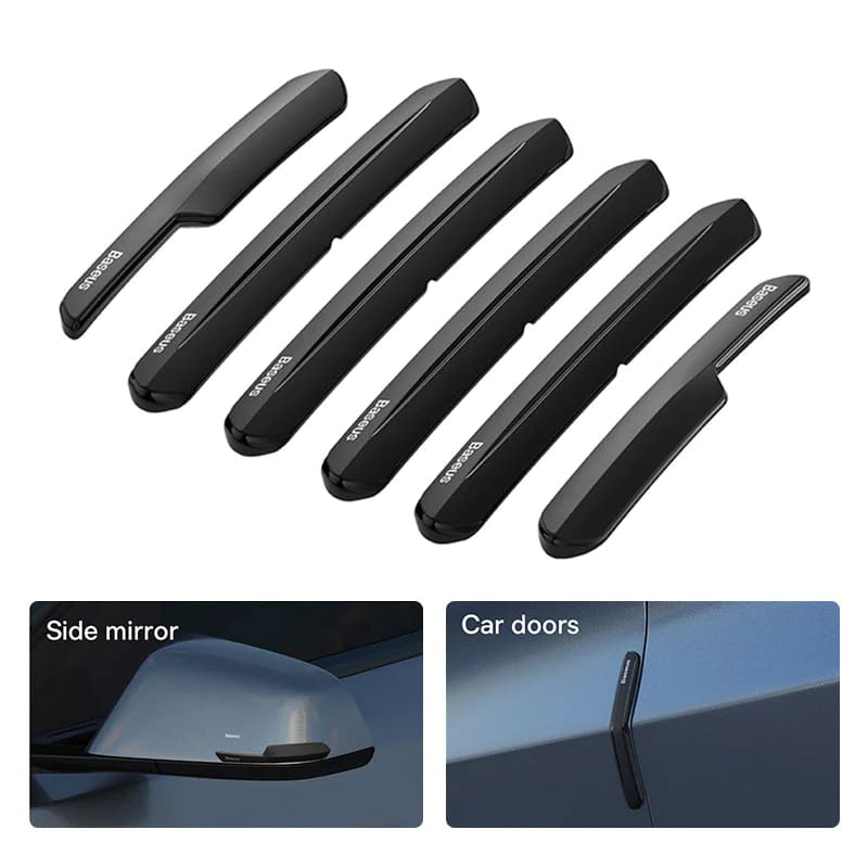 Baseus Auto Støtfanger for Tesla 3 / Y, Sett med 6 deler CASS030203