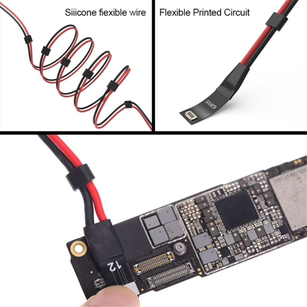 Strømkabel 2UUL for Apple iPhone 6 - 14 Pro Max-serien