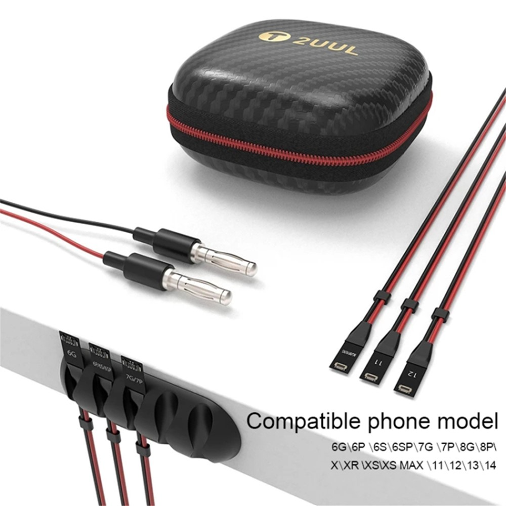 Strømkabel 2UUL for Apple iPhone 6 - 14 Pro Max-serien