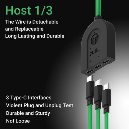 Strømkabel 2UUL PW02 for Apple iPhone / Android-serien