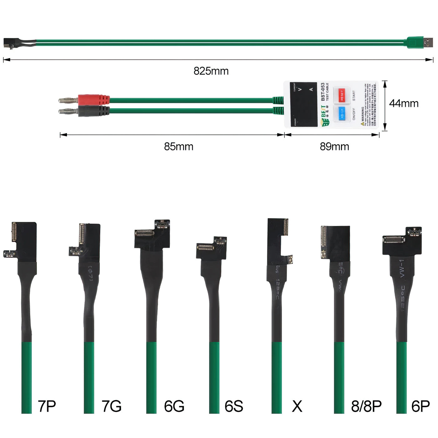 Tester Service Best BST-053 for Apple iPhone-serien