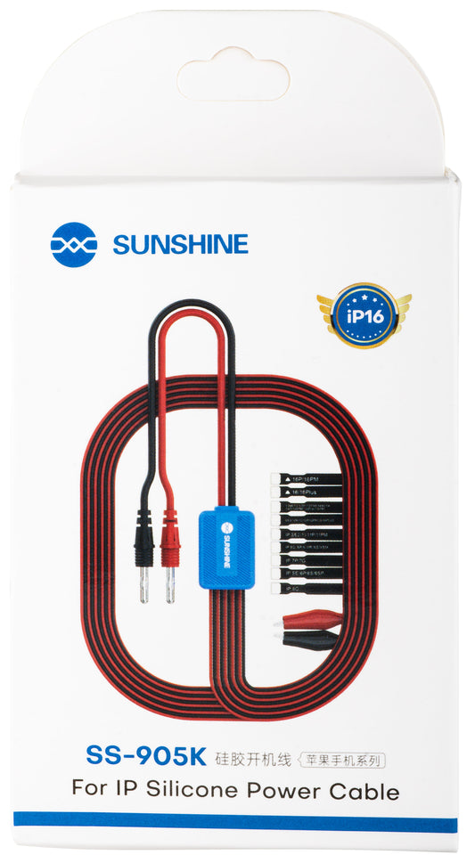 Strømkabel Sunshine SS-905K for Apple iPhone 6 - 16 Pro Max-serien