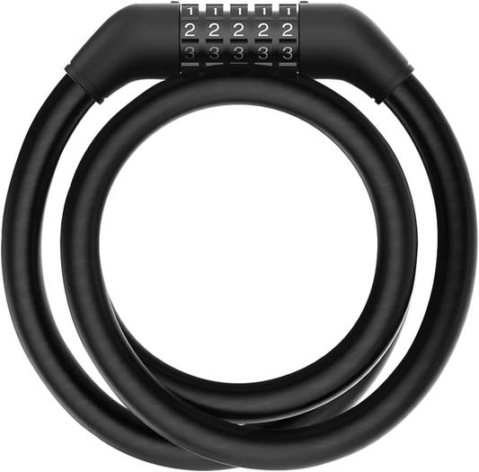 Xiaomi Tyverisikringkabel for Elektrisk Sparkesykkel, Svart BHR6751GL