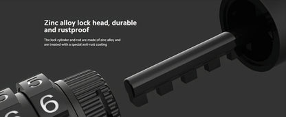 Xiaomi Tyverisikringkabel for Elektrisk Sparkesykkel, Svart BHR6751GL