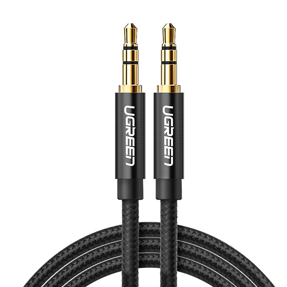 Audio Kabel 3.5mm - 3.5mm UGREEN AV112, 1m, Svart
