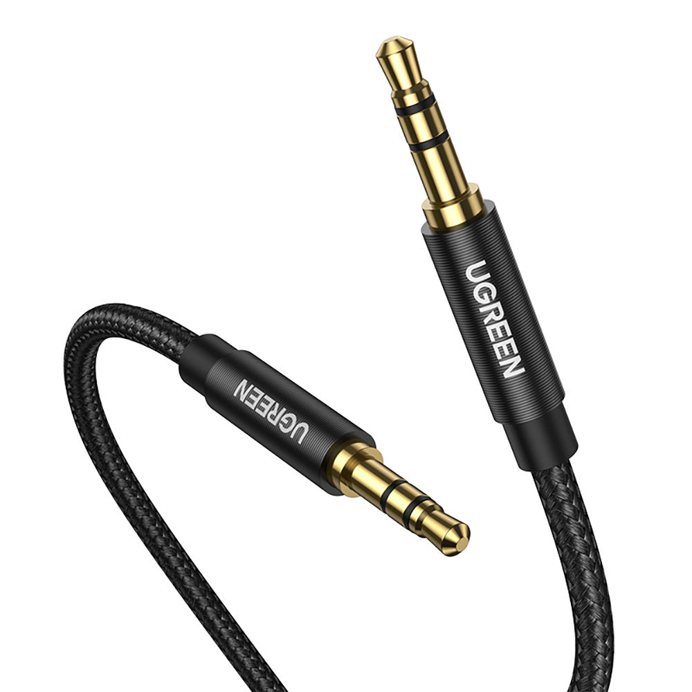 Audio Kabel 3.5mm - 3.5mm UGREEN AV112, 1m, Svart