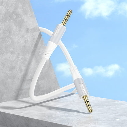 Audio Kabel 3.5mm - 3.5mm Borofone BL19 Creator, 1m, Hvit