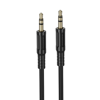 Audio Kabel 3.5mm - 3.5mm Borofone BL25 Nice, 1m, Svart