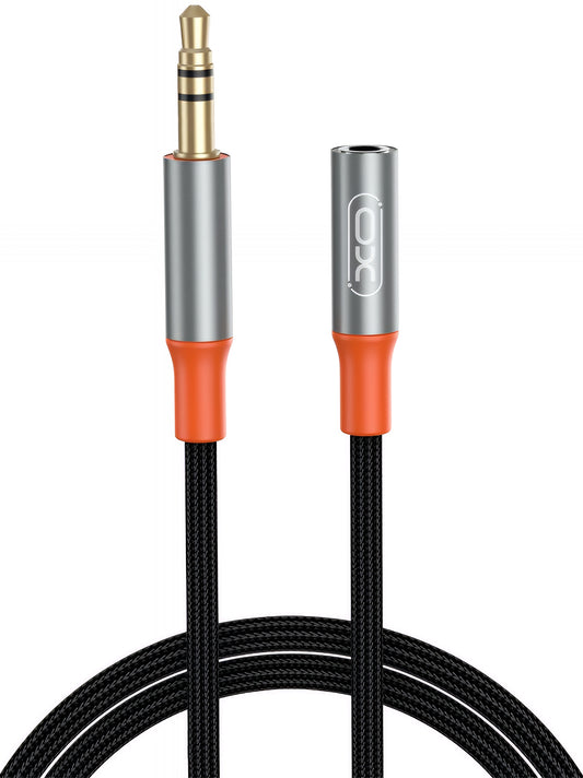 Audio Kabel 3.5mm - 3.5mm XO Design NB-R269A, 1m, Svart