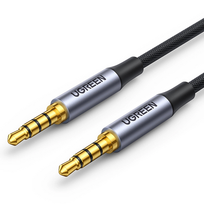 3,5 mm lydkabel - 3,5 mm UGREEN AV183, 1,5 m, svart