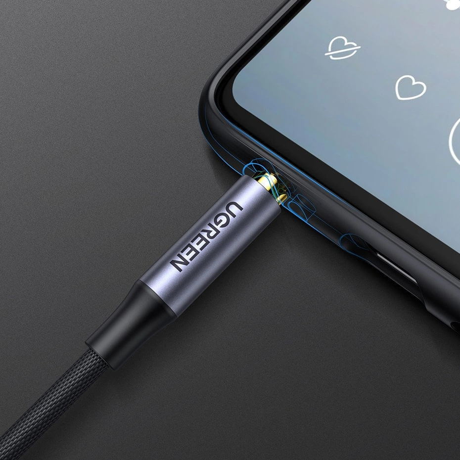 Audio Kabel 3.5mm - 3.5mm UGREEN AV183, 3m, Svart