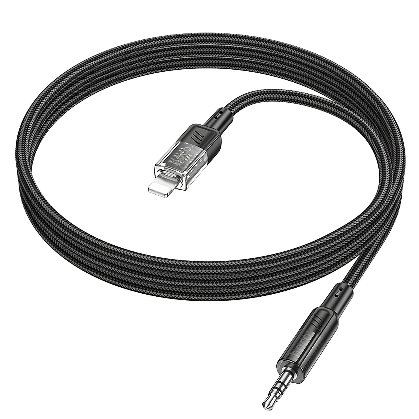 Lyd Kabel Lightning - 3.5mm HOCO UPA27, 1.2m, Svart
