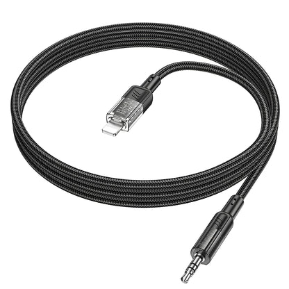 Lyd Kabel Lightning - 3.5mm HOCO UPA27, 1.2m, Svart