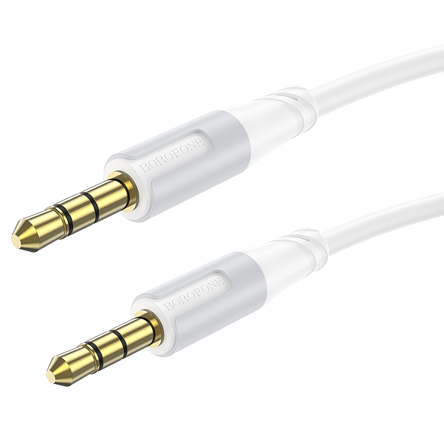 Audio Kabel 3.5mm - 3.5mm Borofone BL19 Creator, 1m, Hvit