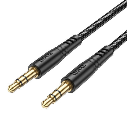 Audio Kabel 3.5mm - 3.5mm HOCO UPA24, 1m, Svart