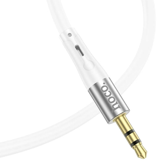 Lyd kabel Lightning - 3.5mm HOCO UPA22, 1m, Hvit