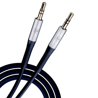 3,5 mm lydkabel - 3,5 mm 3MK, 1 m, svart
