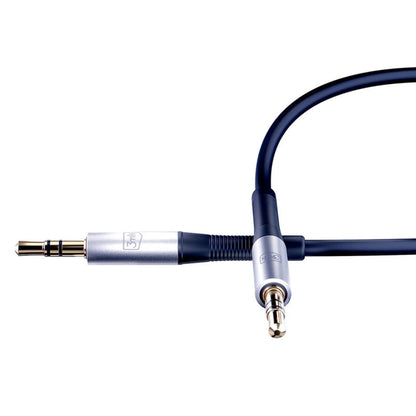 3,5 mm lydkabel - 3,5 mm 3MK, 1 m, svart