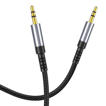 Audio Kabel 3.5mm - 3.5mm Lito LA01D, 1m, Svart