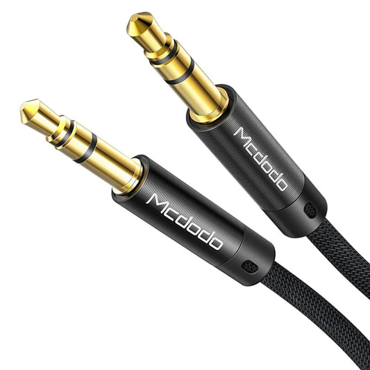 Audio Kabel 3.5mm - 3.5mm McDodo CA-6640, 1.2m, Svart