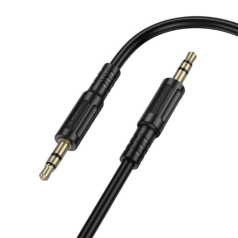 Audio Kabel 3.5mm - 3.5mm Borofone BL25 Nice, 1m, Svart