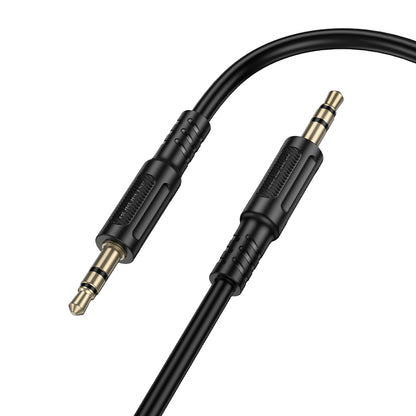 Audio Kabel 3.5mm - 3.5mm Borofone BL25 Nice, 1m, Svart