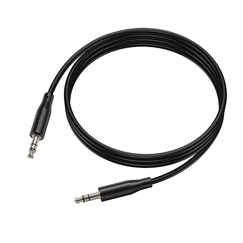 3,5 mm lydkabel - 3,5 mm Borofone BL26 Standard, 1 m, svart