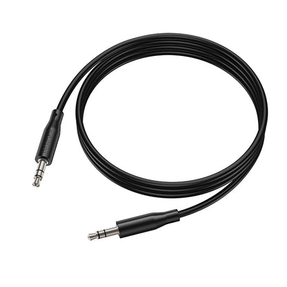 3,5 mm lydkabel - 3,5 mm Borofone BL26 Standard, 1 m, svart