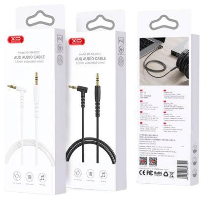 Audio Kabel 3.5mm - 3.5mm XO Design NB-R272, 1m, Hvit