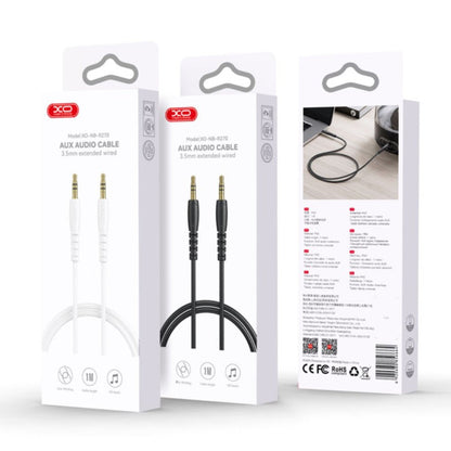Audio Kabel 3.5mm - 3.5mm XO Design NB-R270, 1m, Svart